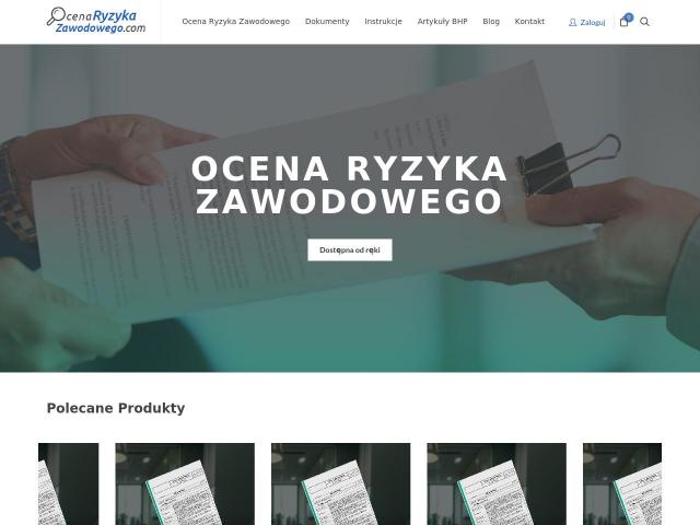 https://ocenaryzykazawodowego.com